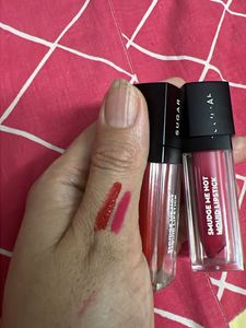SUGAR Smudge Me Not Liquid Lipsticks (2 shades)