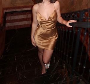 Satin Slip Dress