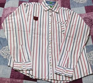 Men's Striped Casual Shirt