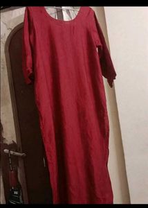 Elegant Red Kurta set