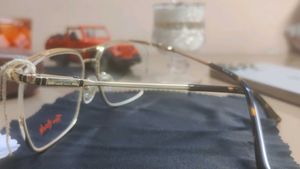 Stylish Gold Frame Eyeglasses