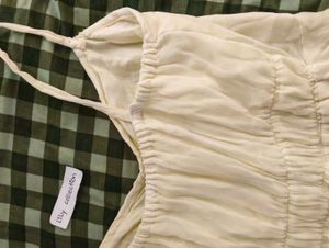 fairycore / beach yellow ombre strap top