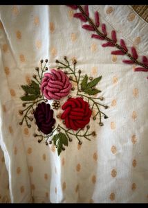 Angrakha Kurta With Sharara