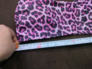 Pink Leopard Print Bikini Top 🤎
