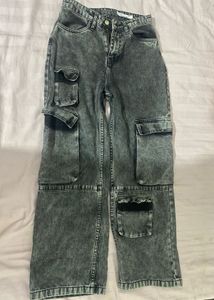 Baggy high waist jeans