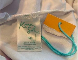 COTTON WHITE BIKINI COVER UP/KURTI 🤍🪷