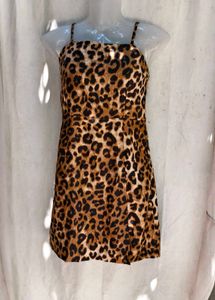 4110. Animal print mini bodycon