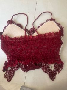 Crochet "GOOD" Crop Top