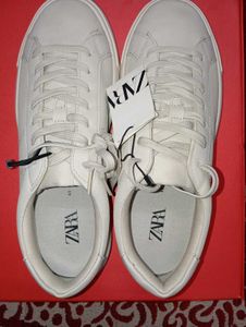 ZARA MEN'S lace-up sneakers