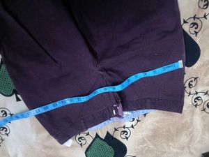 Cantabil Brand Wine Capri In 32 Waist