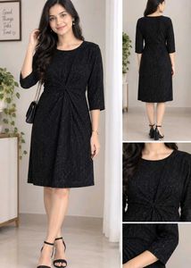 Sparkling Black Party Dress