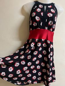 Korean Pintrest Flared One Piece🖤
