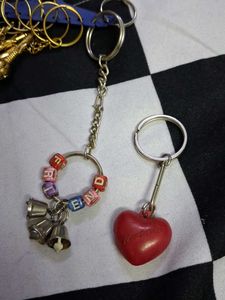 Friendship & Heart Keychains