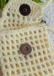 Crochet Mobile Net Pouch