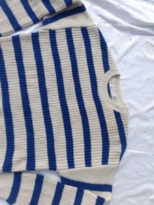 Zara Striped Knit Sweater