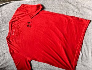 Red Under Armour T-Shirt