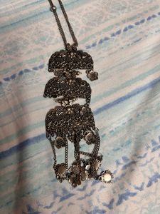 Oxidised Necklace Combo Of 3