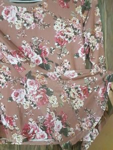 Floral Bell Sleeve Top