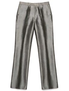 Velvet indo western light sherwani with silk pant