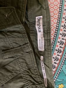 Olive Green Cargo Pants