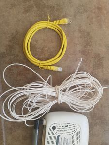 TP Link WIFI Modem - With Lan Cables