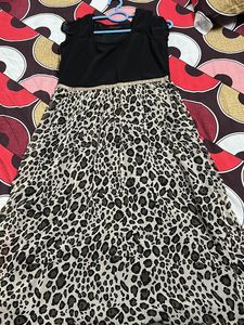 Leaopard Print Dress