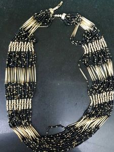 Boho Beaded Statement Necklace