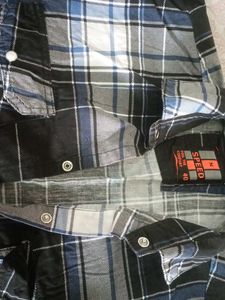 boy's Plaid Long Sleeve Shirt