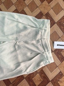 Pleated  Wide Leg Korean Pants