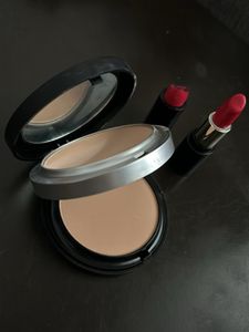 Mac Studio Fix Powder Plus Foundation With Lipstic