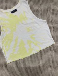 Trendy Tie-Dye Cropped Tank Top