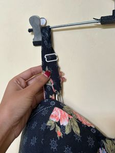 Black Floral Dress
