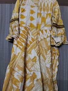 Anarkali Cotton Kurti