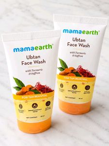 Pack Of 2 Mamaearth Ubtan Face wash
