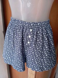 Cozy Floral Sleep Shorts