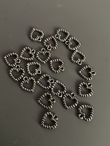 Heart Charms for Jewelry Making