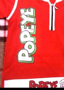 Popeye T-shirt and Pants Set