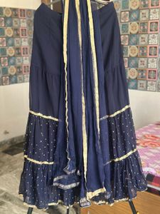 Navy Blue Kurta Set 🩷