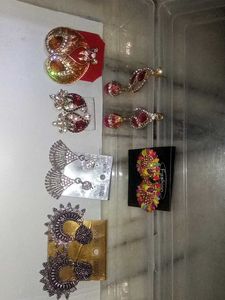 all 6 in 250 Assorted Dangle Earrings Set