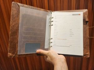 Diary with Power-Bank (8000 MAH) Wireless charging