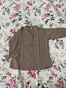 Pretty mauve Chinese Collar Shirt
