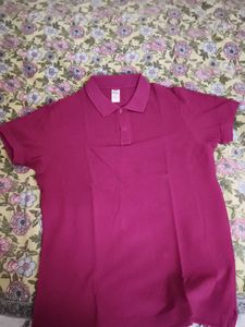 Classic Pink Polo T-Shirt