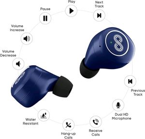 New Crossloop Bt Earbuds With 3w Speaker