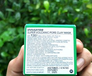 innisfree pore clay mask