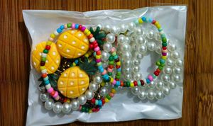Boho 🍍 Beaded Necklace! 🌟