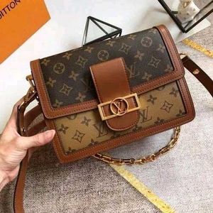 LOUIS VUITTON**DAUPHINE MM SATCHEL BAG* WD BOX