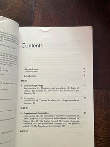Change Management Masterclass Book