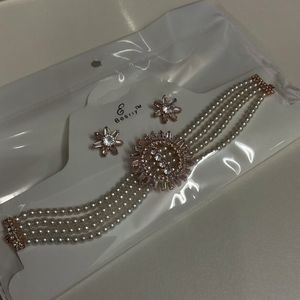 White Pearl Necklace Set (Pack Of 1)