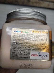 Gem blue Bio care diamond face and body Gel