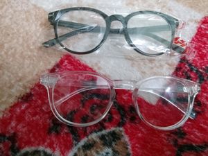 Pair Of Two Zero Power Glasses